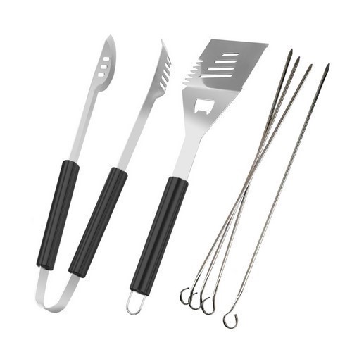 SET 6 ACCESORIOS INOX PARA BARBACOA